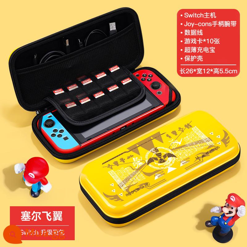 Túi lưu trữ Nintendo Switch Túi vỏ cứng Mario OLED OLED hộp vỏ bảo vệ ns hoàn thiện di động phụ kiện bảng điều khiển trò chơi switchol hộp băng đa chức năng túi xách dung lượng lớn trọn bộ - Chuyển đổi túi vỏ cứng ✦Sel Flying Wing ✦Miễn phí phim + nắp√