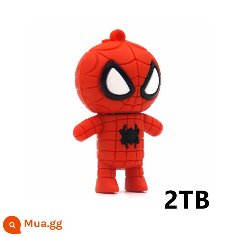 USB3.0 tốc độ cao Đĩa U 2TB 1TB Spider x ổ đĩa flash điện thoại di động ổ đĩa flash dung lượng lớn ổ cứng 2t ổ đĩa flash 1tb - 2TB màu đỏ mua một tặng bốn丨