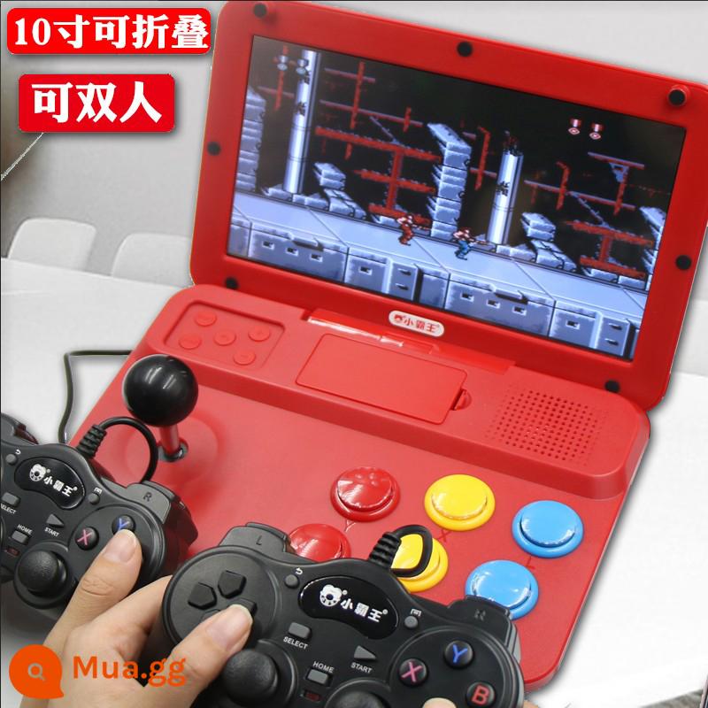 Máy chơi game Xiaobawang cầm tay máy tính để bàn nhỏ máy arcade hoài cổ PSP màn hình lớn tay cầm đôi FC cổ điển máy chơi game kết nối với TV dành cho trẻ em Contra gửi bạn trai máy chơi game 2022 mới - Màn hình lớn 10,1 inch 32G có thể gập lại + tay cầm kép, cáp truyền hình miễn phí