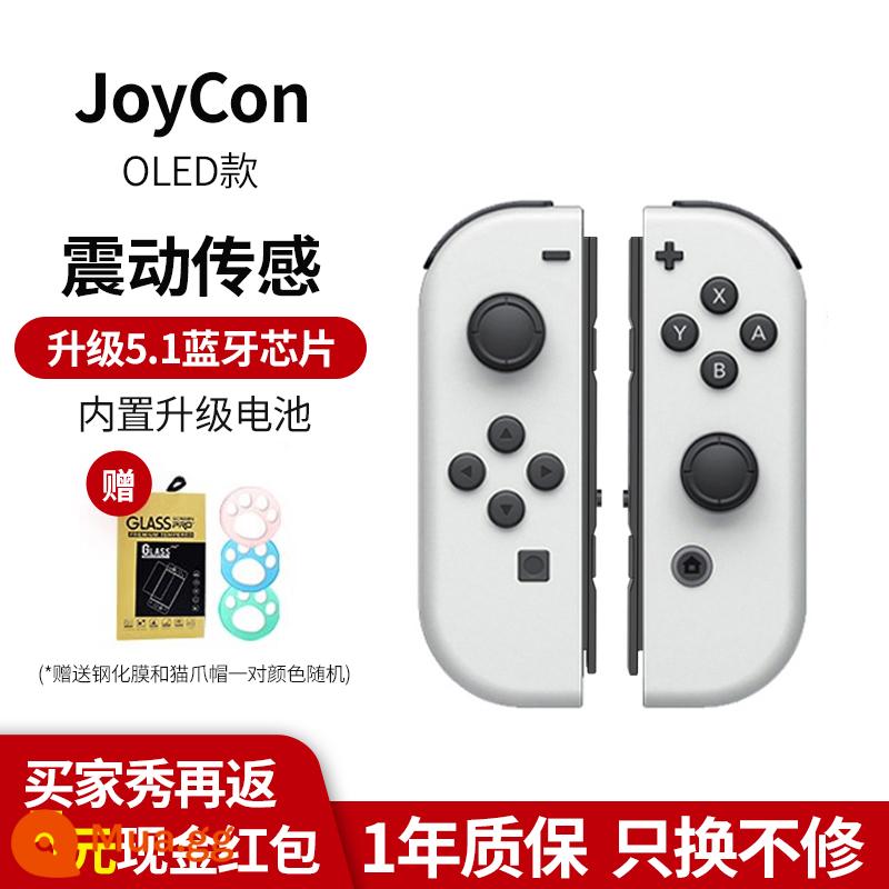 Thích hợp cho Nintendo Switch tay cầm Joycon Rocker Zelda Kingdom Tears Limited HKII nội địa NS Grip trò chơi oled NFC Cassette Vòng tập thể dục phụ kiện Jon somatosensory amiibo - JOY [kiểu dáng mới oled] ◆Không có dây đeo tay◆Mua một tặng bốn ◆Bảo hành trọn đời