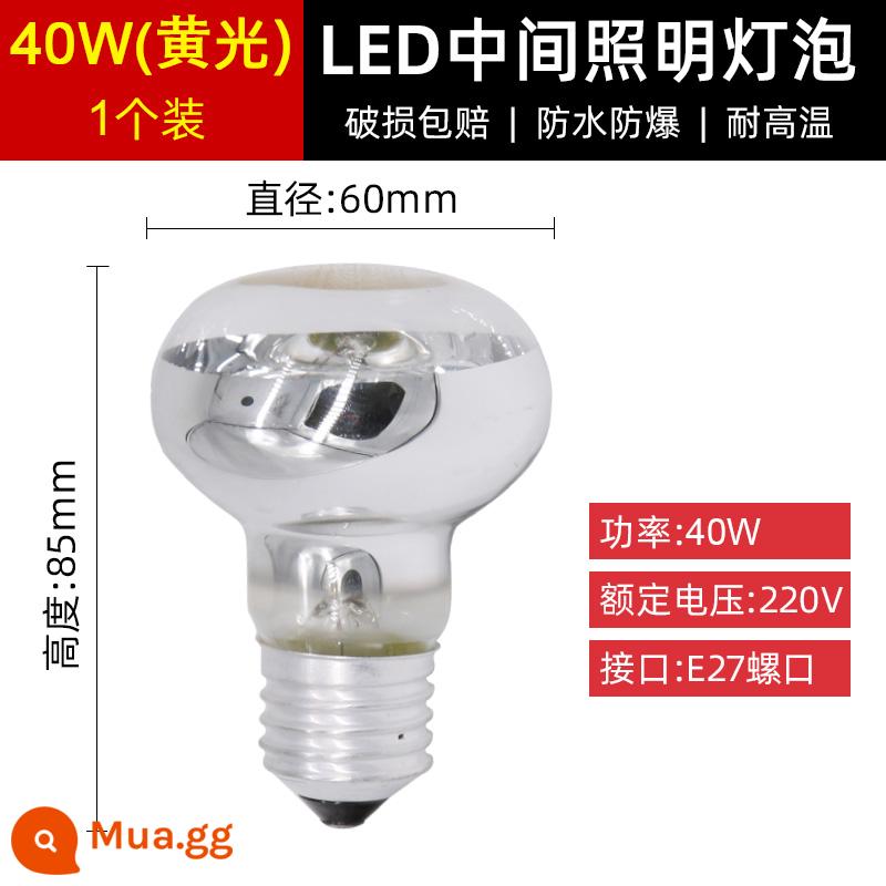 Đèn sưởi bóng Yuba 275 watt chống cháy nổ kiểu cũ phòng tắm led chiếu sáng trung gian đèn treo tường ấm áp - Máy sưởi bồn tắm chiếu sáng đèn vàng thông thường [đảm bảo nếu bị hỏng]