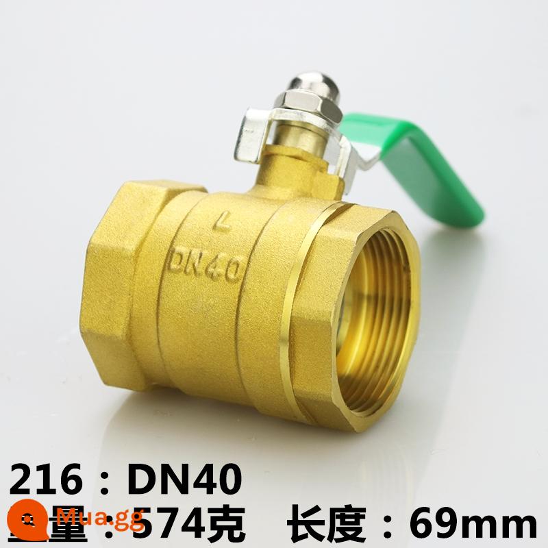 Van bi chuyển nước van đồng toàn phần 4 điểm dn15 van 6 điểm dn20 chịu nhiệt độ cao 1 inch 2 van bi đồng 25 tap water 50 - Van bi trắng nhạt 1 inch 5 40