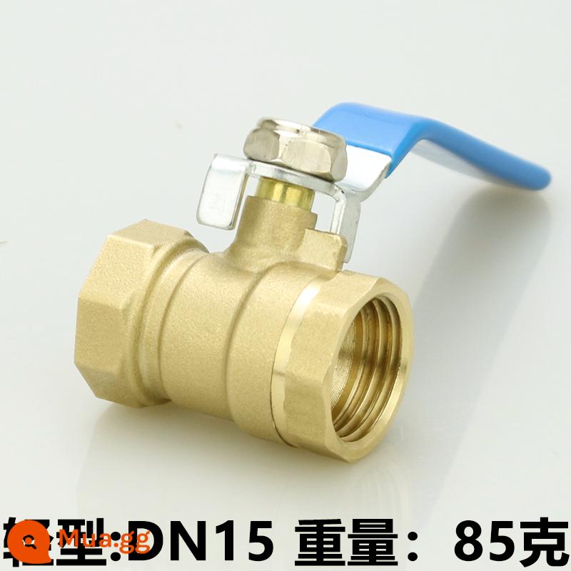 Van bi chuyển nước van đồng toàn phần 4 điểm dn15 van 6 điểm dn20 chịu nhiệt độ cao 1 inch 2 van bi đồng 25 tap water 50 - Ánh sáng xanh kim cương 4 điểm DN15 Hộp 30 chiếc