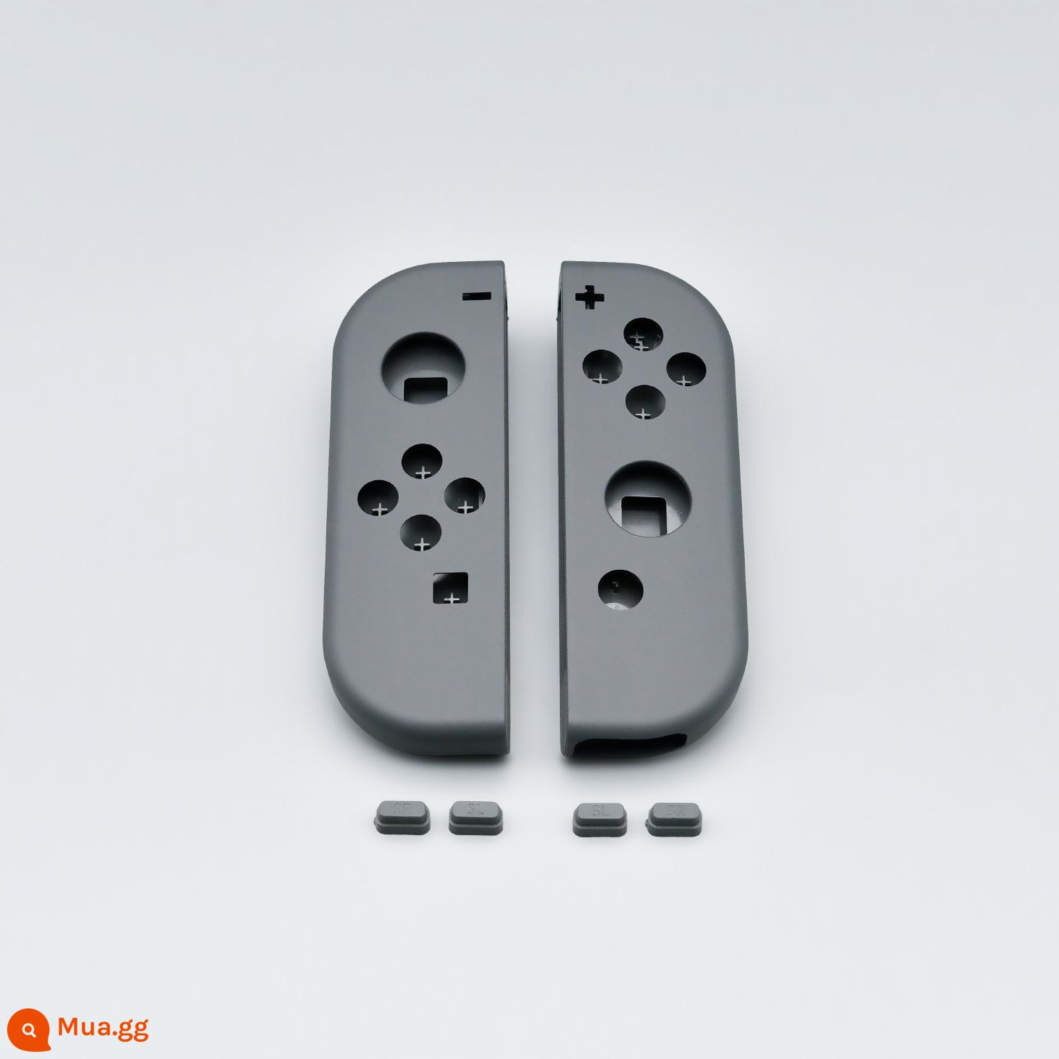 Tay cầm Nintendo Switch vỏ trong suốt chính hãng Joy tay cầm vỏ thay thế NS sửa chữa thay thế sửa đổi phụ kiện - Gray tặng kèm bộ dụng cụ tháo lắp chuyên nghiệp