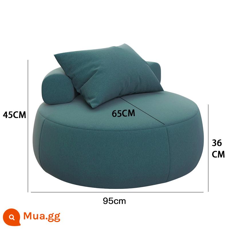 Ins sofa lười chiếu tatami phòng khách phòng ngủ đơn sofa tròn bàn đạp Bắc Âu ban công ghế ngồi giải trí đơn giản - Bầu trời xanh đầy sao lớn