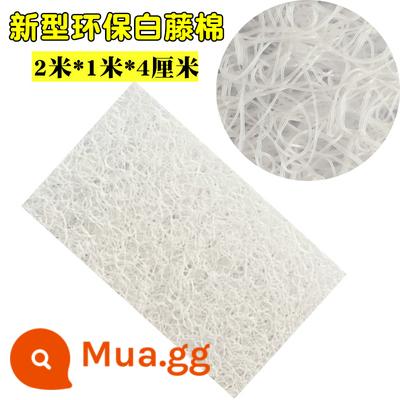 Mây bông lọc cotton koi vật liệu lọc sinh hóa bông hệ thống tuần hoàn ao cá ngoài trời xốp koi ao chuyên dụng - Bông mây trắng mới 200*100*4cm 1 tờ