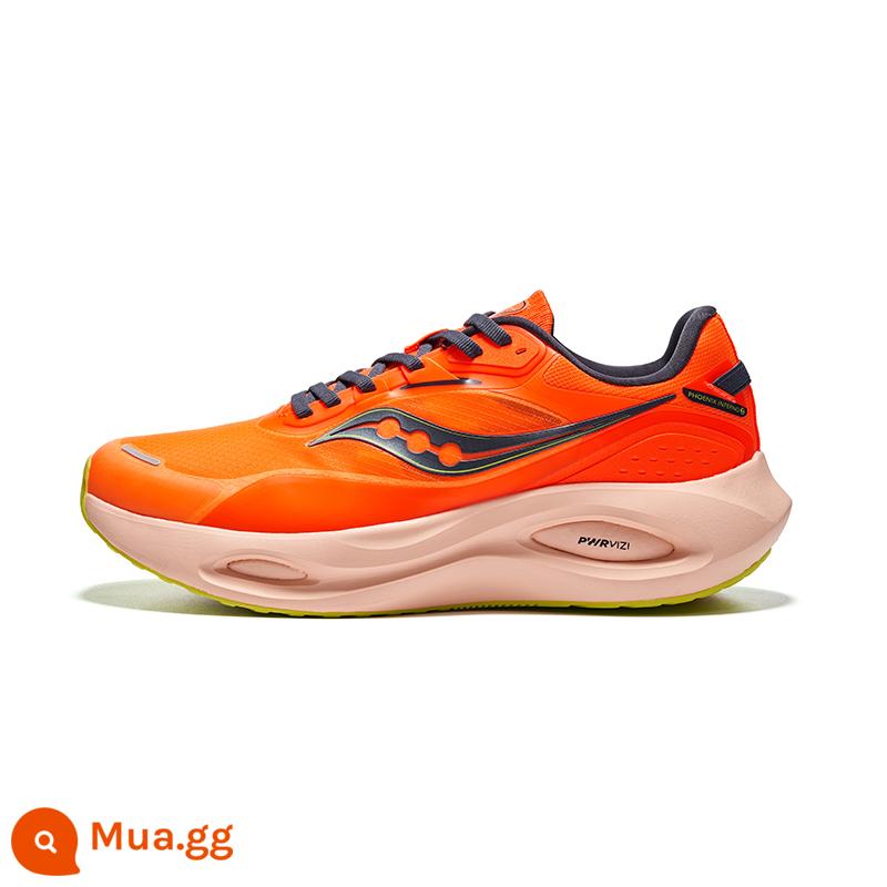 Giày chạy bộ Saucony Saucony Firebird dành cho nam và nữ giày thể thao nhẹ thoáng khí hấp thụ sốc giày chạy bộ bảo vệ ổn định - Màu cam [mẫu cặp]-thế hệ thứ 3