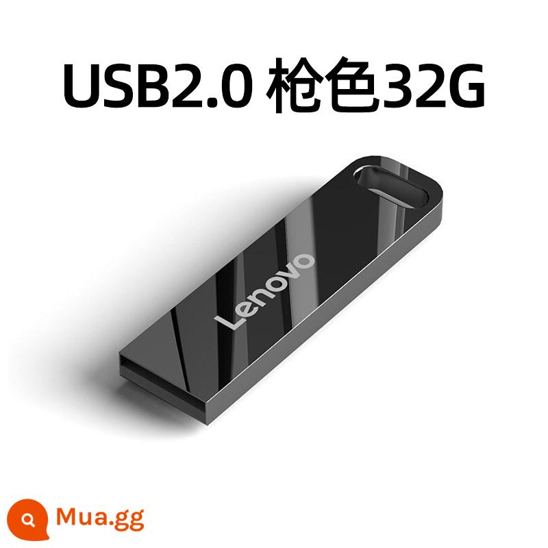 Lenovo gốc SX1 Metal Shell Pop -up Bộ nhớ U đĩa USB2.0/3.1 Sinh viên văn phòng xe cao tốc có thể mang theo đĩa USB di động - SX1 Súng kim loại USB2.0 32G