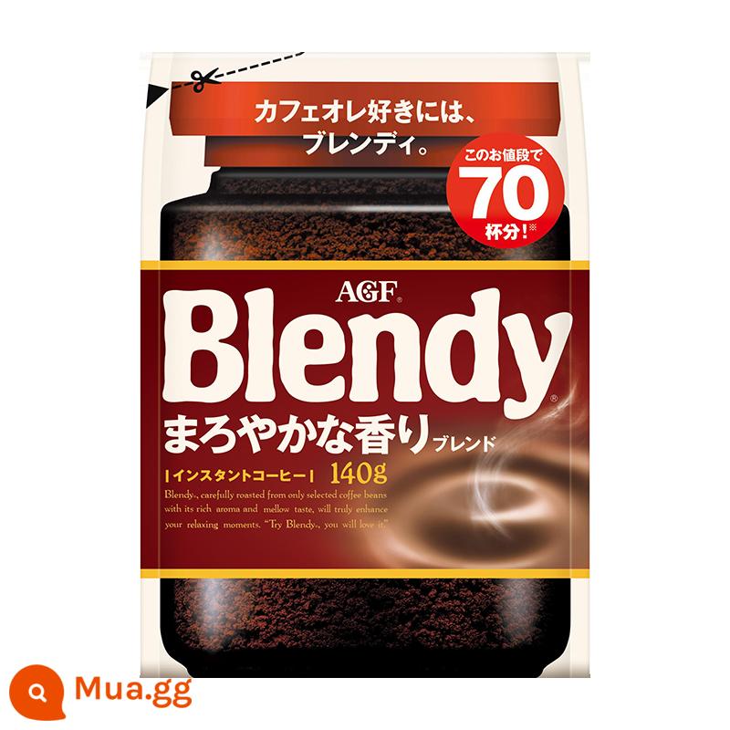 Cà phê AGF Blendy nhập khẩu Nhật Bản cà phê hòa tan cà phê đá cà phê chiết xuất lạnh không đường Cà phê đen Ý - Túi Đỏ-[Cổ Điển Pha Trộn] 140g