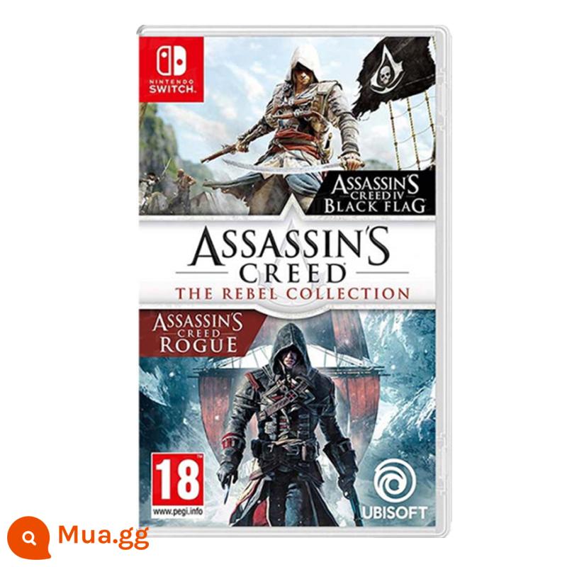 Nintendo Switch Thẻ trò chơi thứ hai với NS Alzus Star's Kabelida Legend Recycling Belt - Bộ sưu tập số phận của Assassin Creed