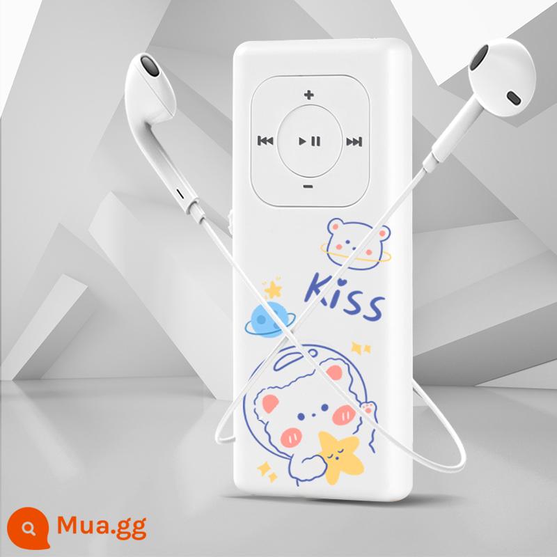 Mới mp3 Walkman phiên bản sinh viên máy nghe nhạc mp4 di động nhỏ nghe nhạc tiếng Anh trung học các bài hát chuyên dụng - 40 chú gấu dễ thương