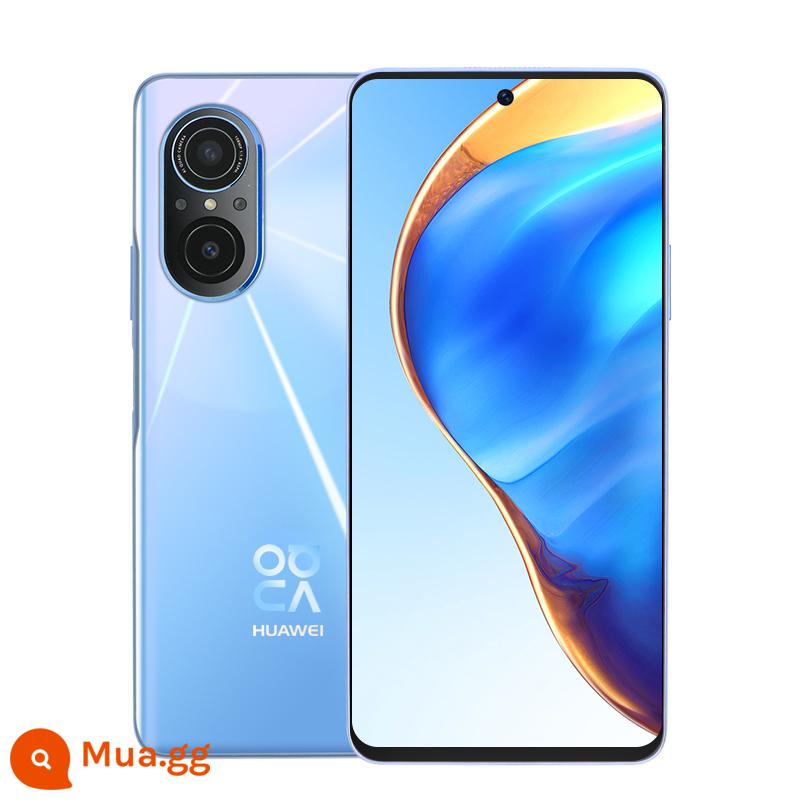 Giao hàng trong cùng ngày / trình bảo vệ màn hình bị hỏng Huawei nova9SE 8 + 256GB 5G điện thoại di động hàng đầu của cửa hàng đích thực biểu ngữ chính thức Fangwang nova9pro series điện thoại trò chơi có camera toàn màn hình mới - Màu xanh tinh thể băng