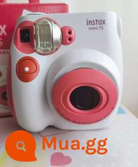 Gói máy ảnh Fuji mini7C 7S bao gồm giấy ảnh Polaroid học sinh nam nữ và máy ảnh trẻ em - 7s mùa đông đỏ