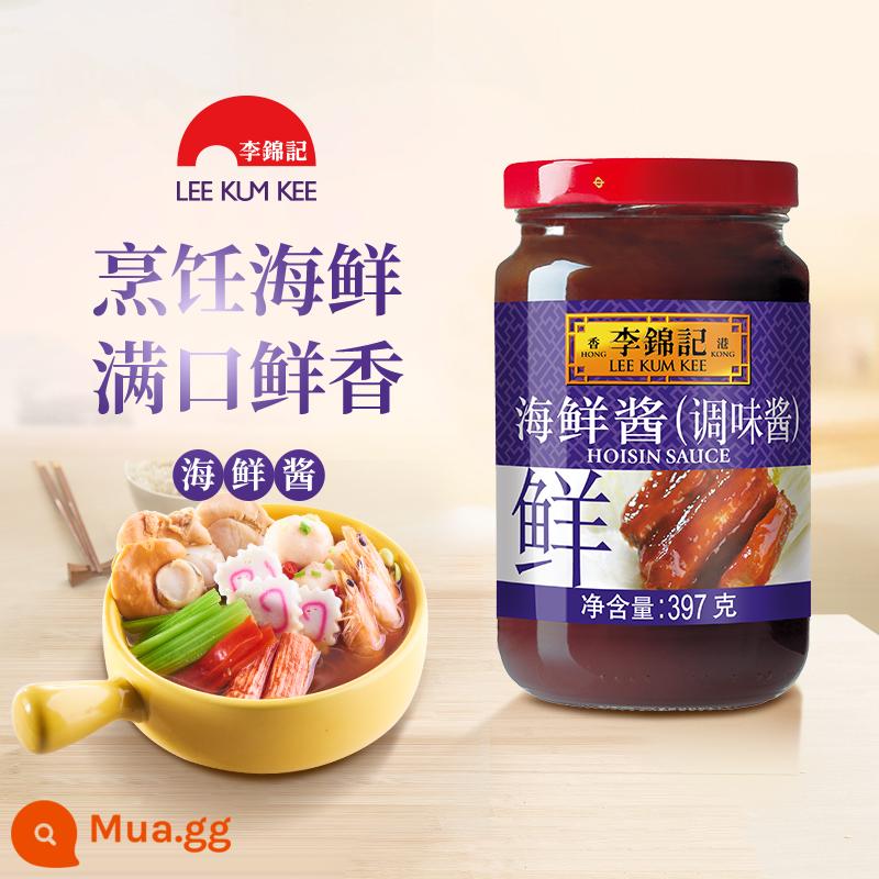 LI Jinji hải sản sốt 240g/397g*nhiều loại thịt nướng thịt nướng Thương mại Nội thất - Sốt hoisin 397g*1 chai