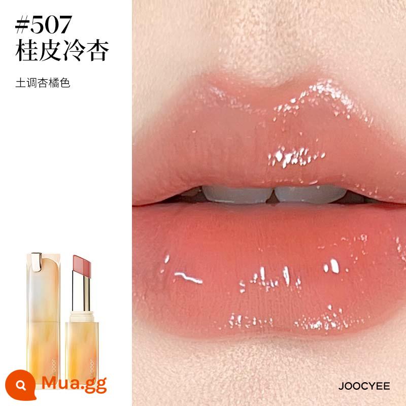 [Giảm giá] Son môi lên men Joocyee Xia Zen Mirror Matte Crystal Jelly Moisturising White Lip Jelly 514 Bright Surface - #507 Quế mơ lạnh