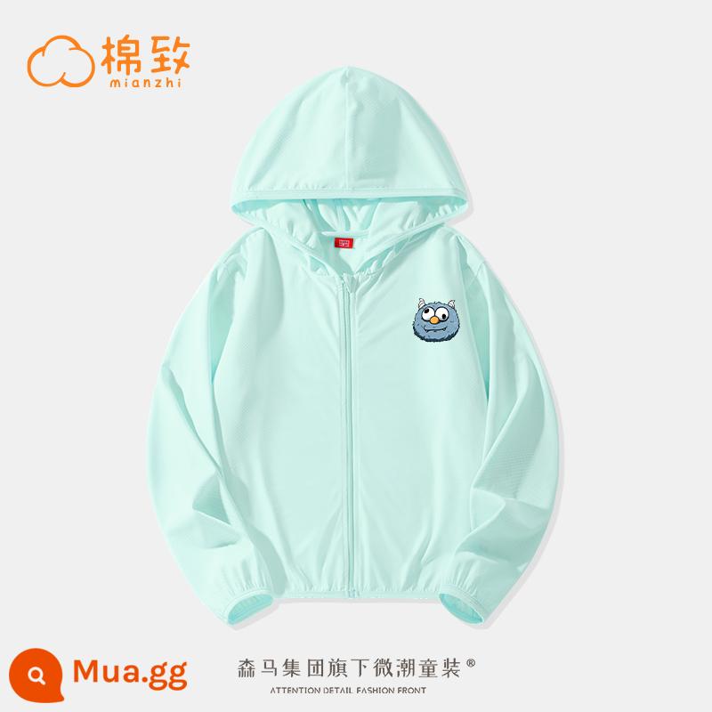 Semir Nhóm Cotton Quần Áo Chống Nắng Trẻ Em Quần Áo Chống Nắng Bé Trai 2023 Mùa Hè Mới Băng Mỏng Áo Khoác Lớn Bé Trai - Maomao Beast K Fruit Green [Áo khoác cơ bản có hàng triệu lỗ thoáng khí, mát lạnh bằng lụa]