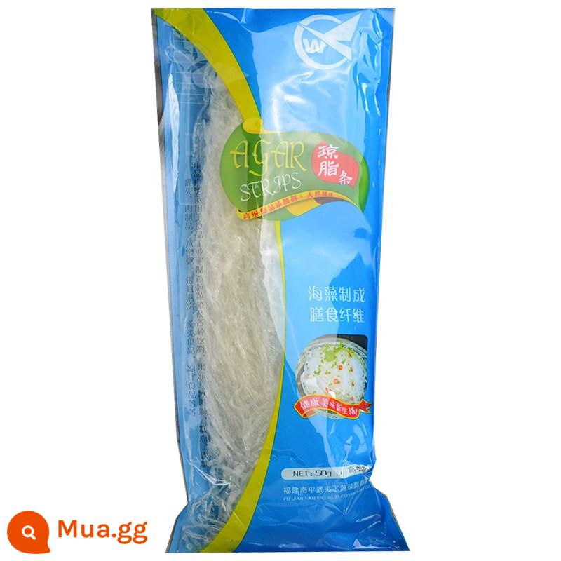 Dải thạch tự nhiên 100g súp lơ đá tự làm thạch pudding đường succinic nguyên liệu thời tiết lạnh bắp cải lớn carrageenan - 50g dải thạch