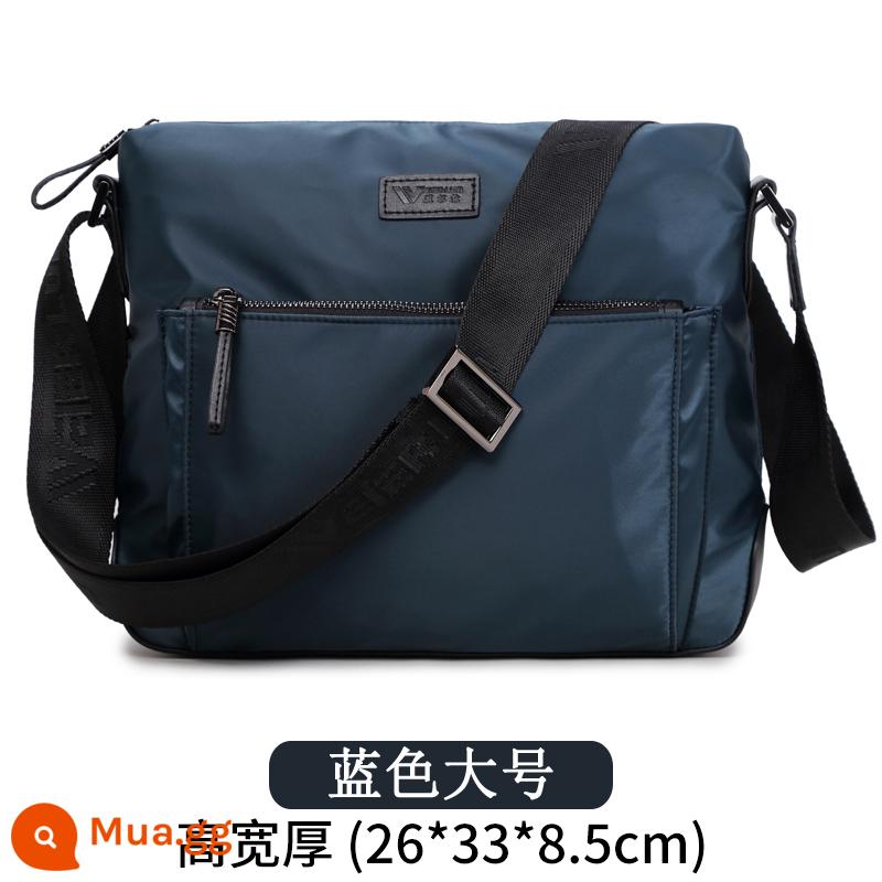 Willow Nylon Túi Messenger Nam Túi Đeo Vai Túi Nam Vải Oxford Ngang Cổ Túi Vải Ba Lô Hợp Thời Trang - kèn tuba xanh