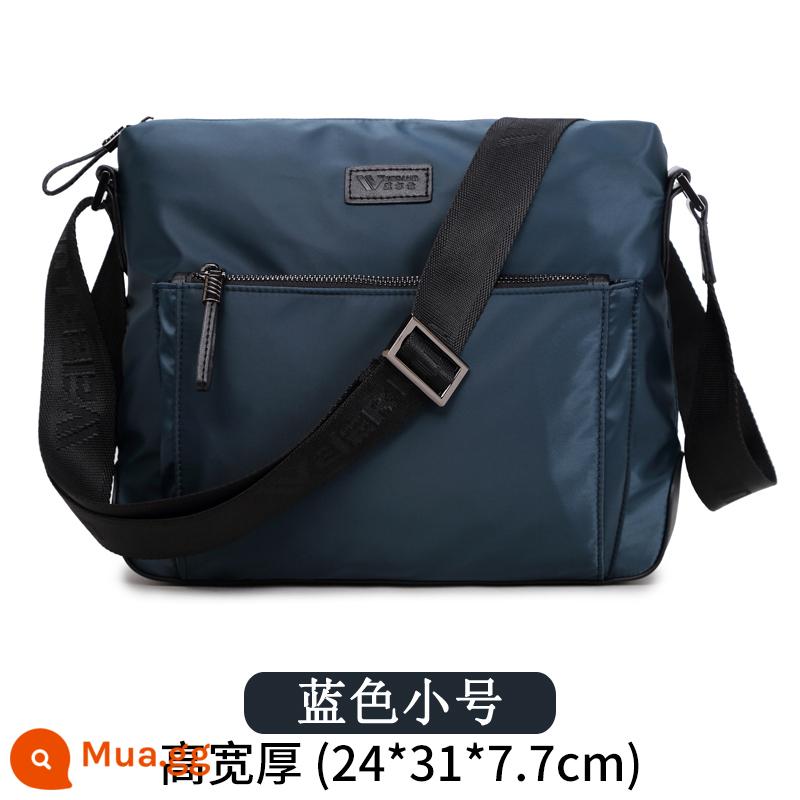 Willow Nylon Túi Messenger Nam Túi Đeo Vai Túi Nam Vải Oxford Ngang Cổ Túi Vải Ba Lô Hợp Thời Trang - kèn xanh