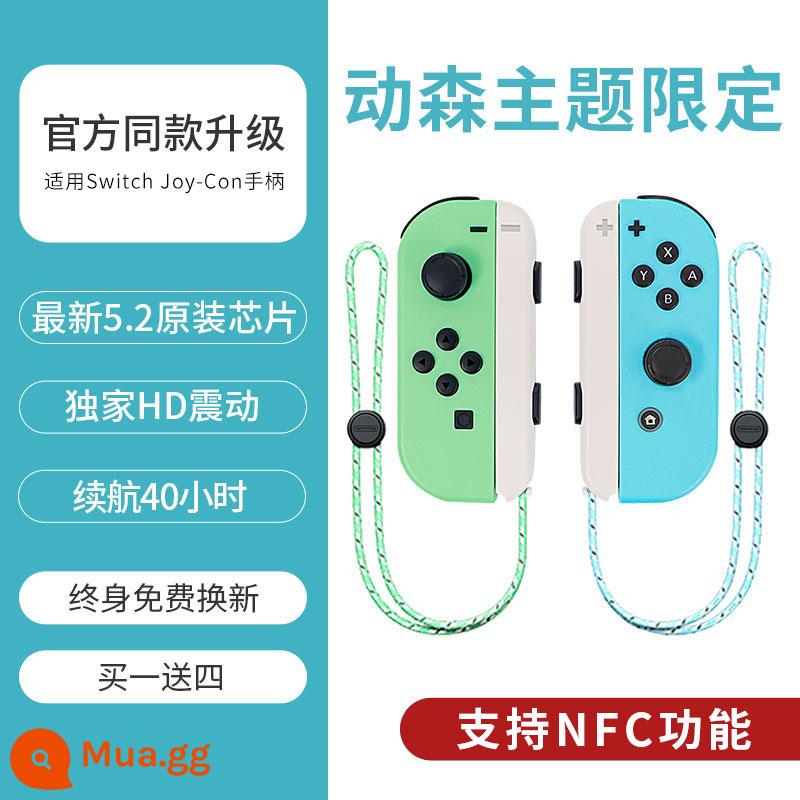 SF spot phù hợp với Nintendo switch tay cầm trái và phải joycon gốc NS trò chơi du lịch đôi jc trong nước chuyên nghiệp rung somatosensory Sen OLED National Bank Kingdom Tears giới hạn - [Animal Crossing Premium] Hỗ trợ NFC◆Mua một tặng bốn◆Thay thế trọn đời 1