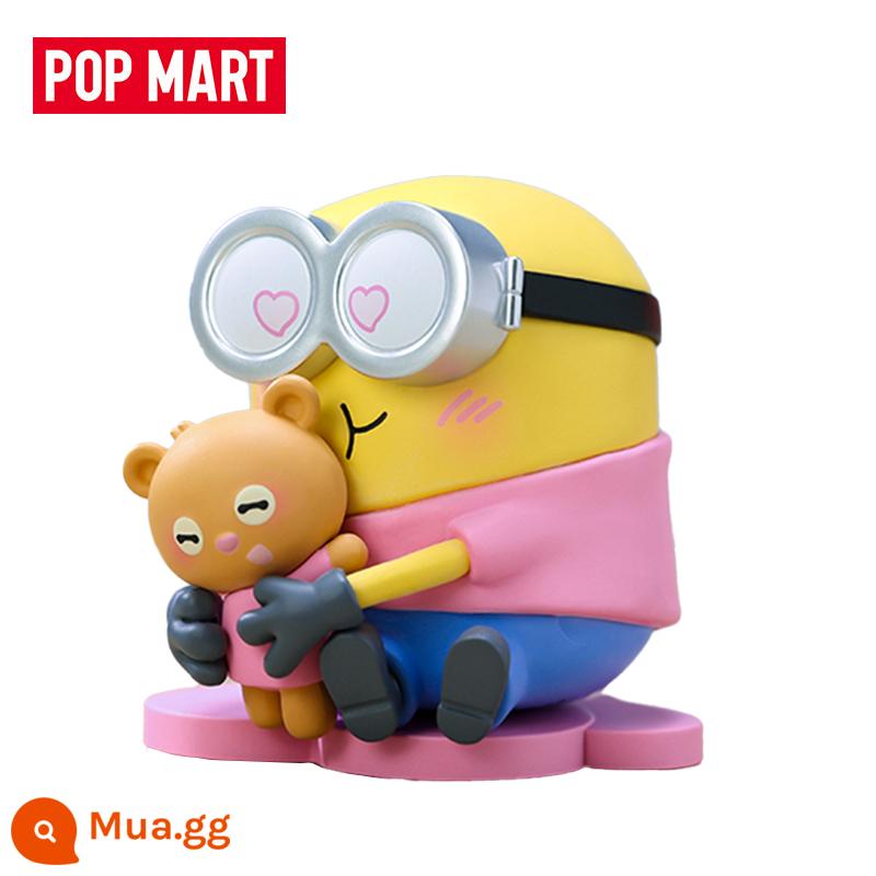 Minion Inseparable Series Blind Box BOB Model POPMART Bubble Matt Bob TIM Tide Play Whole Box - Đôi mắt tình yêu [không đóng hộp nhưng không đóng túi]