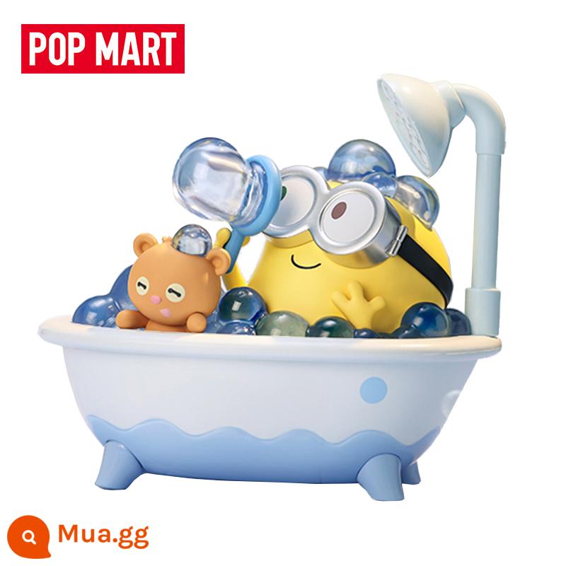 Minion Inseparable Series Blind Box BOB Model POPMART Bubble Matt Bob TIM Tide Play Whole Box - Bong bóng hạnh phúc ẩn giấu [Mở hộp nhưng không đóng gói]