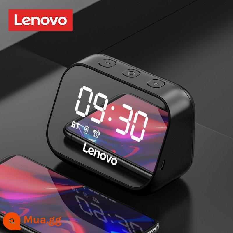 Lenovo TS13 Gương Loa Bluetooth Cao Cấp Đồng Hồ Báo Thức Gia Đình 2022 Mới Không Dây Nhỏ Thừa Cân Loa Siêu Trầm - Đen★[Giảm tiếng ồn + Đồng hồ báo thức gương + Đồng hồ hiển thị kỹ thuật số + Cuộc gọi HD + Loa siêu trầm 8D]