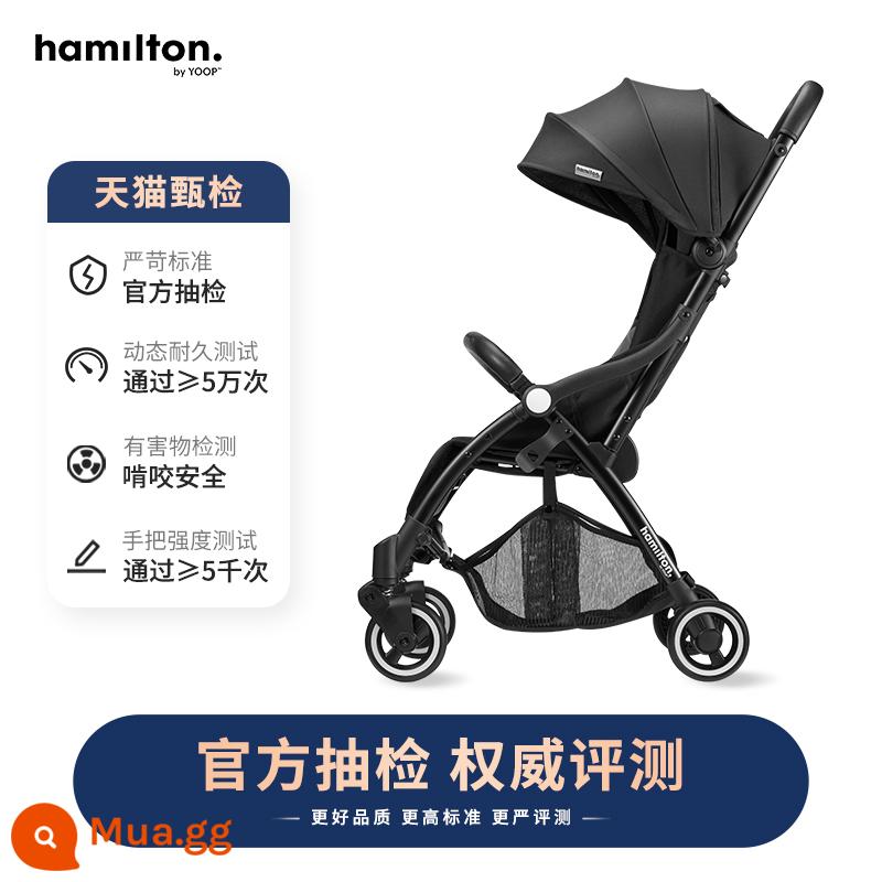 Xe đẩy trẻ em Hamilton Hamilton X1plus xe đẩy nhẹ có thể gập lại có thể ngồi xe đẩy em bé nằm - X1 Nighthawk Black (Tham khảo bộ phận chăm sóc khách hàng để nhận quà) Tặng kèm địu hoặc giỏ ngủ, các bạn chọn nhé.