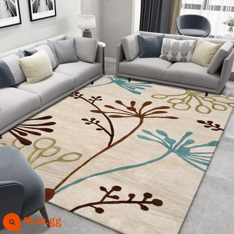 Bắc Âu Thảm Đơn Giản Hiện Đại Phòng Ngủ Đầy Dễ Thương Phòng Khách Bàn Sofa Tất Nam Thảm Trải Giường Có Thể Tùy Chỉnh - Tăng trưởng 3D