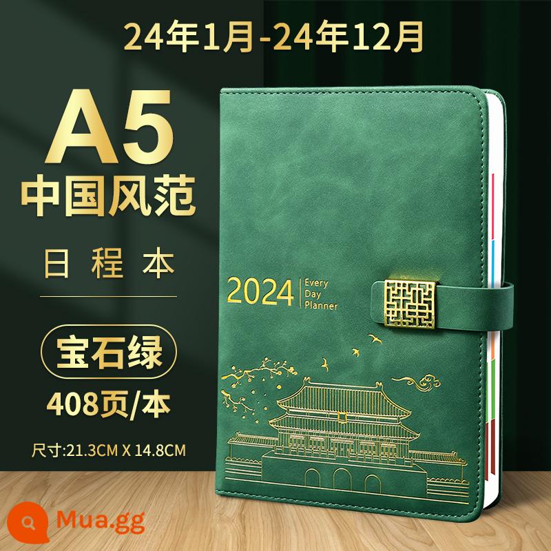 2023 sổ lịch trình thẻ nhật ký quản lý thời gian 365 ngày hàng ngày lên kế hoạch bảng này một ngày một trang lịch sổ tay phụ sổ tay tài khoản sổ tay hiệu quả sổ tay nhật ký công việc tùy chỉnh notepad - (Chương trình nghị sự) Netbuckle Sapphire Green 408 trang