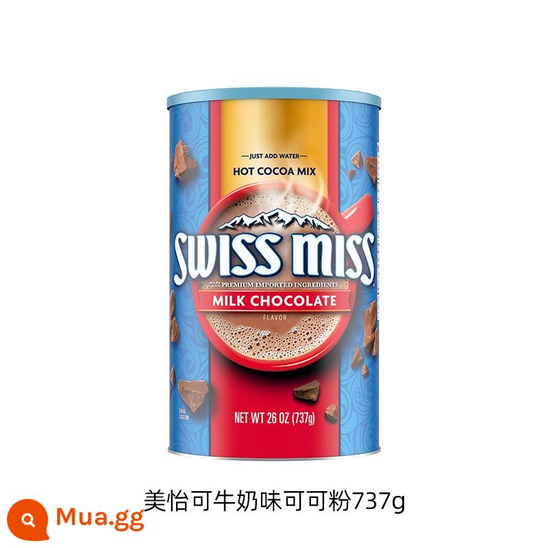 swissmiss Swiss Miss Meiyike sô cô la nóng bột ca cao sữa pha đồ ​​uống bữa sáng hoài cổ - Hương sữa 737g (có thể pha được 26 cốc)