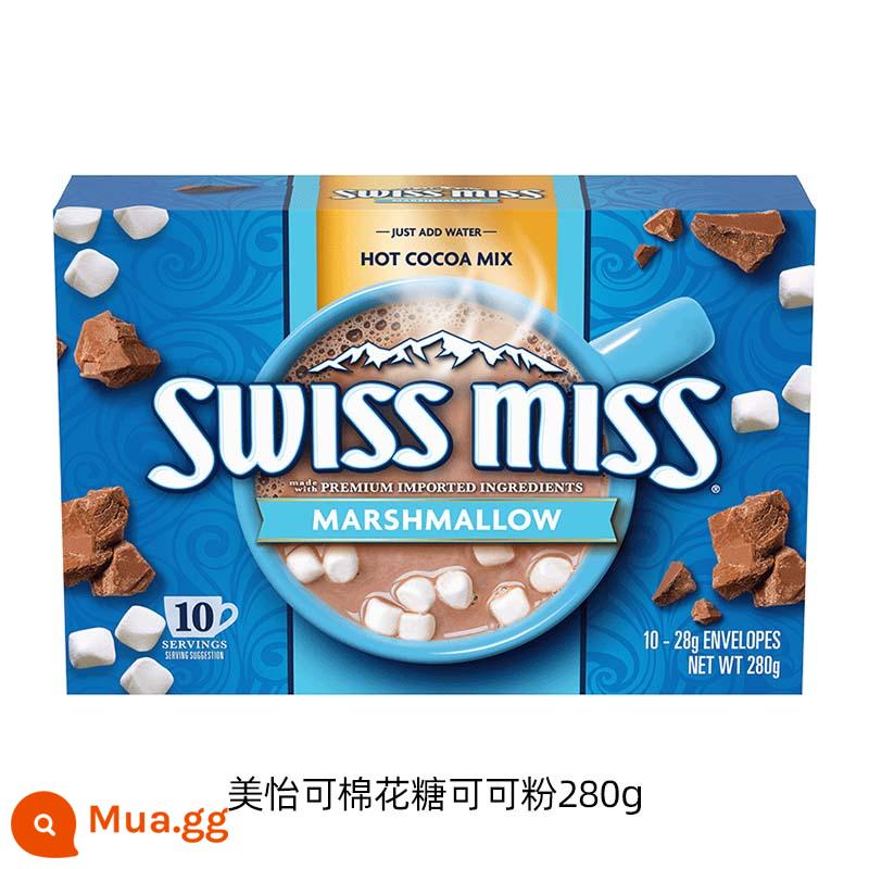 swissmiss Swiss Miss Meiyike sô cô la nóng bột ca cao sữa pha đồ ​​uống bữa sáng hoài cổ - Hương Marshmallow 280g (làm được 10 cốc) áp dụng đến 25/7