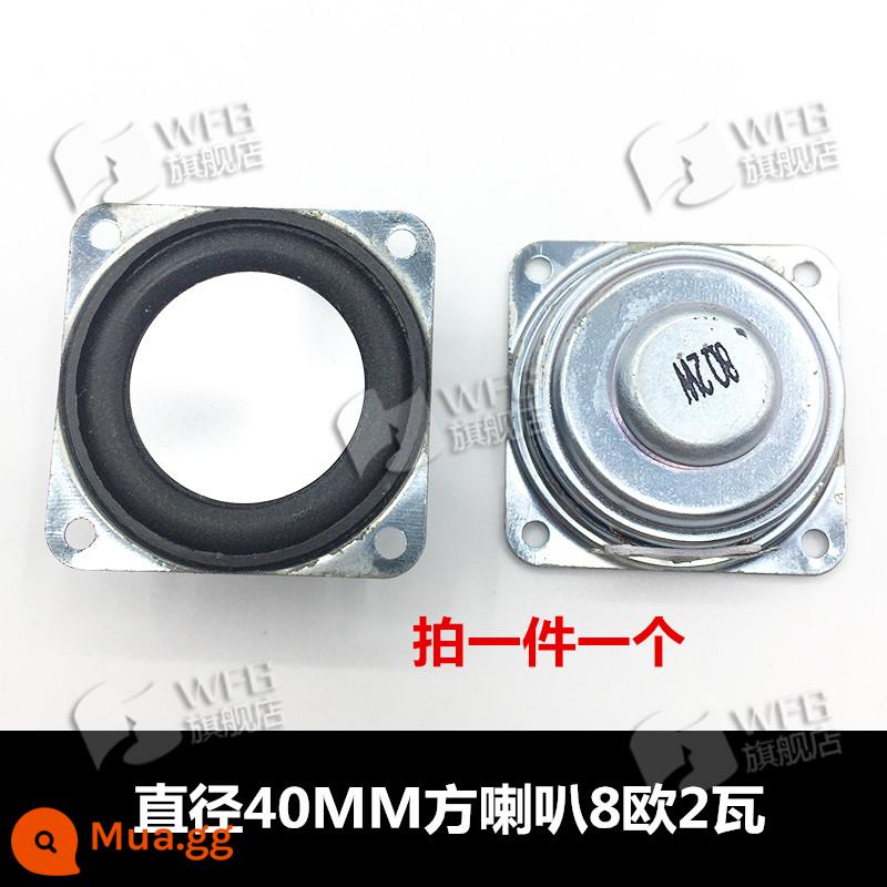 Đường kính loa tròn/vuông 20/28/36/40/66/77mm4/8 Euro 0.5/1/2/3/5/loa 10W watt - Đường kính 40 mét vuông, 8 ohm, nam châm bên trong 2 watt