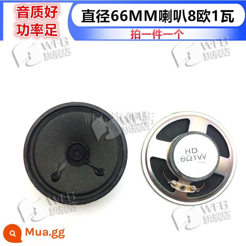 Đường kính loa tròn/vuông 20/28/36/40/66/77mm4/8 Euro 0.5/1/2/3/5/loa 10W watt - Nam châm ngoài hình tròn đường kính 66 8 ohms 1 watt