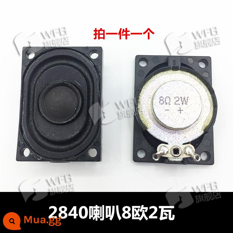 Đường kính loa tròn/vuông 20/28/36/40/66/77mm4/8 Euro 0.5/1/2/3/5/loa 10W watt - Loa 2840 8 ohm 2 watt 1