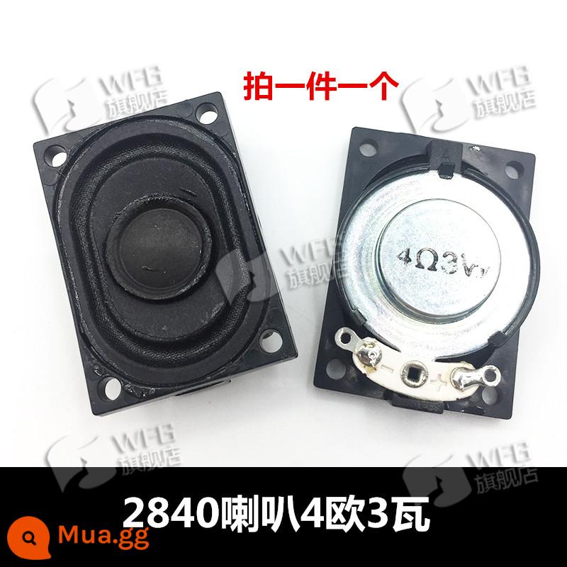 Đường kính loa tròn/vuông 20/28/36/40/66/77mm4/8 Euro 0.5/1/2/3/5/loa 10W watt - Loa 2840 4 ohms 3 watt 1