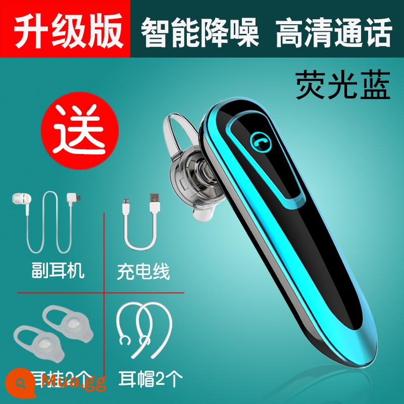 Tai nghe bluetooth không dây cao cấp SF pin siêu khủng 2022 mới Huawei thích hợp chạy xe Apple vivo - Màu xanh huỳnh quang [thời gian đàm thoại 60 giờ] Chất lượng âm thanh HD + đeo không đau