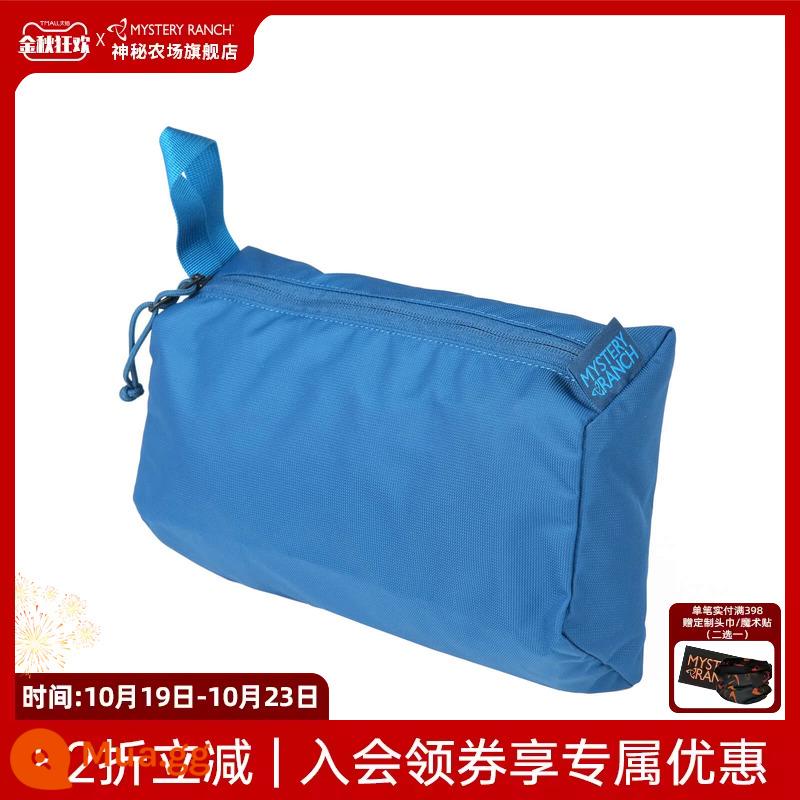 Mystery Farm Zoid Bag Mystery Ranch cắm trại ngoài trời lưu trữ túi vệ sinh lặt vặt - Xanh đậm/M (17cm*29cm*8cm)