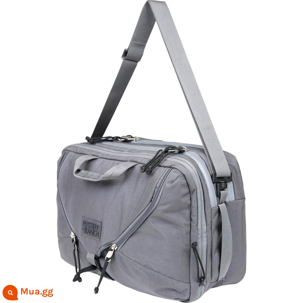 Trang trại bí ẩn 3Way Mysterious Ranch Business Ba lô máy tính đeo vai Messenger đi lại - Shadow Grey 18L có thể mở rộng lên 23L, ra mắt mẫu mới