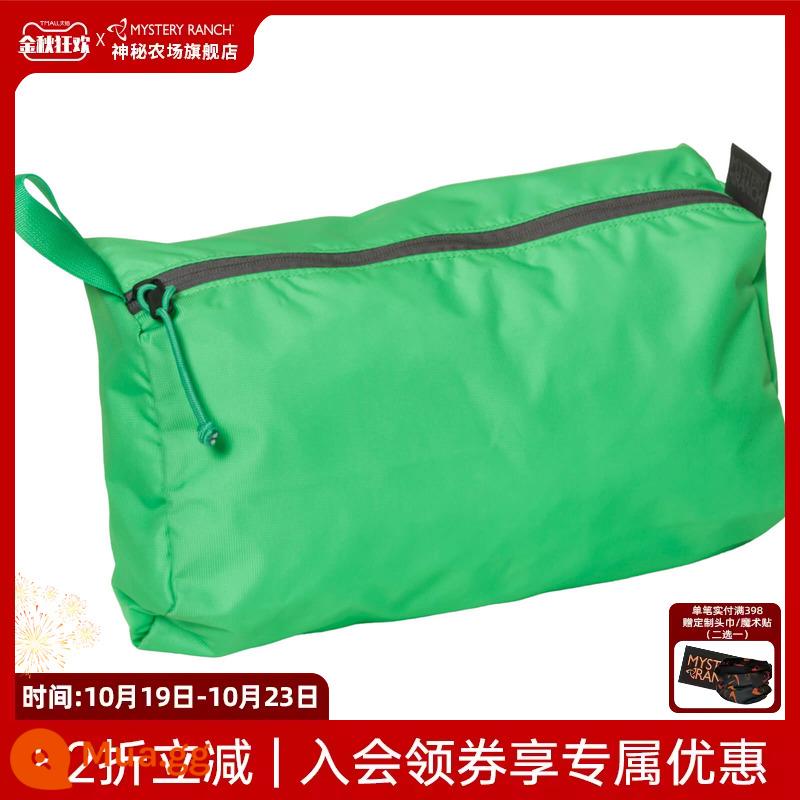 Mystery Farm Zoid Bag Mystery Ranch cắm trại ngoài trời lưu trữ túi vệ sinh lặt vặt - Cỏ xanh L (22cm*35cm*10cm)