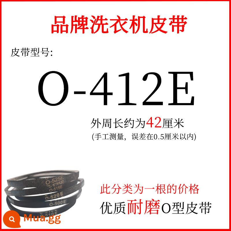 Dây đai máy giặt đa năng loại O hoàn toàn tự động bán tự động phụ kiện máy giặt băng tải tam giác chịu mài mòn động cơ băng tải - O-412E