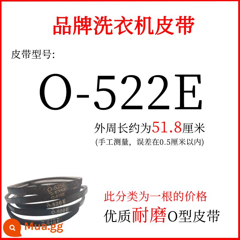 Dây đai máy giặt đa năng loại O hoàn toàn tự động bán tự động phụ kiện máy giặt băng tải tam giác chịu mài mòn động cơ băng tải - O-522E