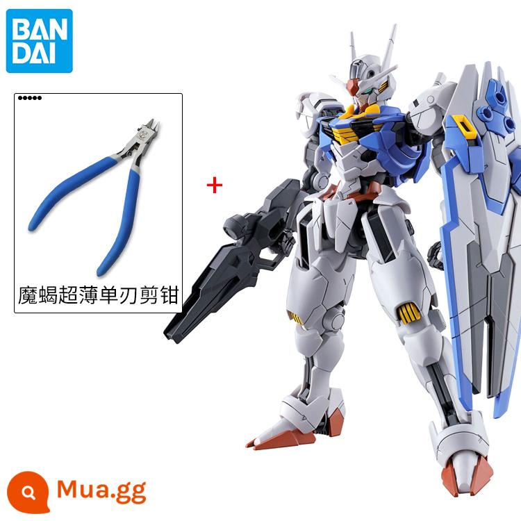 Đã lên lịch Bandai HG TWFM 03 1 144 Mercury's Witch Wind Spirit Gundam Mô hình lắp ráp Gundam - HG Gió Thần Khí + Kéo Ma Kết [Xanh]