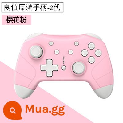 Tay cầm chơi game Nintendo Switch NSPRO bluetooth không dây PC máy tính Steam đánh thức chuyên nghiệp bật NFC - Bộ điều khiển bằng giọng nói Liangzhi Wake-up Sakura Pink Pro E02 Thương hiệu Liangzhi