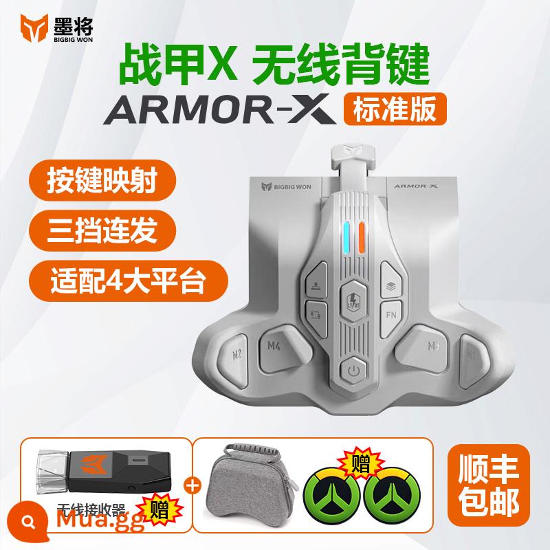 Ink War Armor xPro Tay cầm không dây Phím Quay lại Sê-ri xbox gốc Hỗ trợ Somatosensory xsx Chức năng Macro có thể lập trình Mở rộng Bản đồ Burst Con quay hồi chuyển Một phím PC/PC Ứng dụng Elite - War Armor Standard Edition (Trắng) [Không có cảm giác cơ thể] + Túi quai xách màu xám + Mũ lưỡi trai