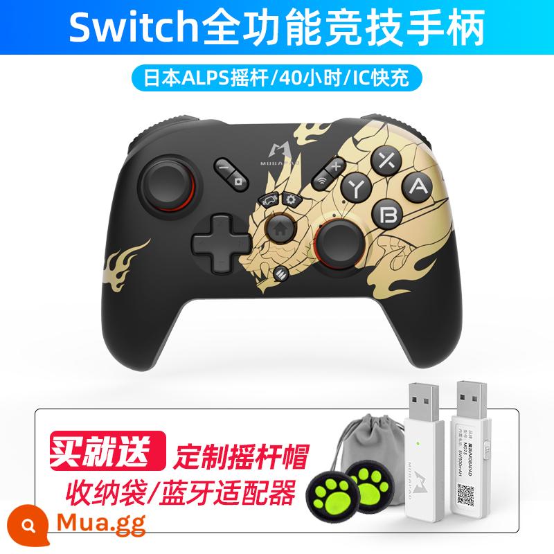 Mopai Gemini Switch tay cầm trái và phải cơ học tay cầm chơi game joycon PRO ưu tú ns Xenoblade Steam somatosensory Rung Nintendo tay cầm không dây trong nước Jet Fighter 3 - Bộ điều khiển Monster Hunter thế hệ thứ 2 của MoPai