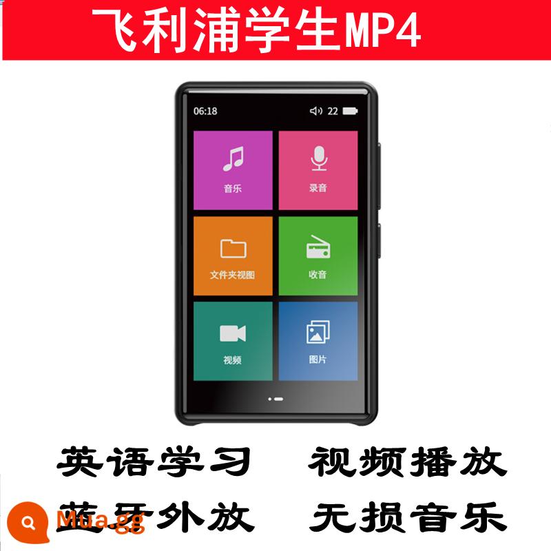 Philips MP4 Player Dictionary Bluetooth Touch MP5 Sinh viên MP3 Walkman Tiểu thuyết nhỏ Video Âm nhạc - Máy nghe nhạc và video 4.0 inch