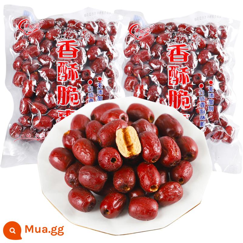 Mile Zixiang Táo tàu giòn không hạt Táo tàu xám giòn Tân Cương Táo tàu đỏ khô hạt nhân Net Red Ga Beng Crisp Casual Snacks - Chà là giòn (vị chua ngọt) khuyên dùng 160g*4 gói