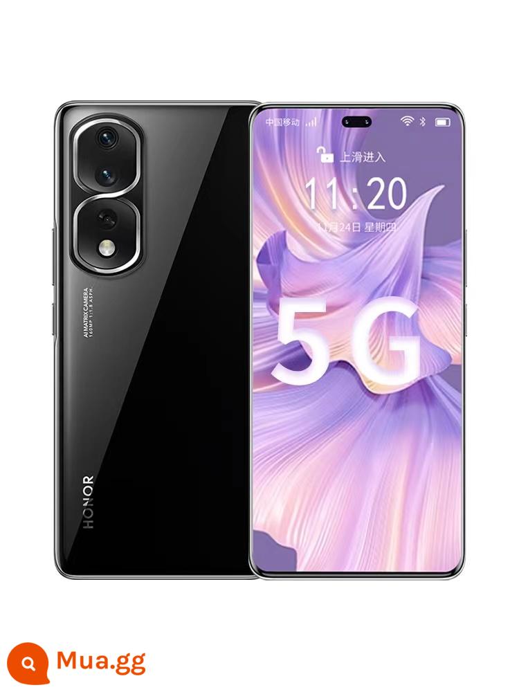 SF Express phát hành cùng ngày] Điện thoại di động HONOR/Honor 80 Pro 5G Honor chính thức flagship mới đích thực Huap60 Pro là trò chơi sinh viên màn hình cong thông minh Cửa hàng chính hãng Honor 80se - màu đen sáng