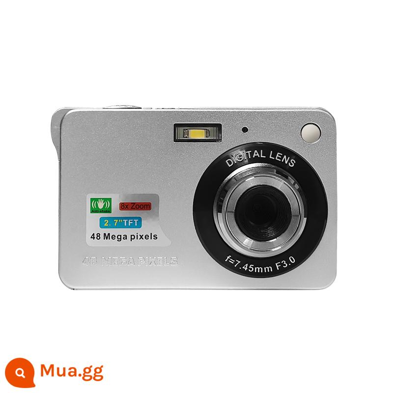 Máy ảnh kỹ thuật số gia đình độ phân giải cao 18 triệu pixel mới dành cho sinh viên KOMERY với camera selfie video macro - Bạc 48 triệu